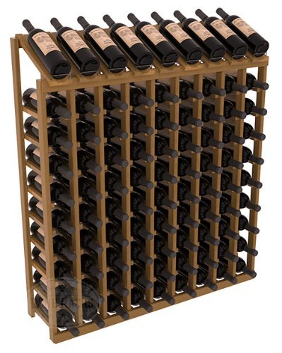 Wine Racks America Redwood 9 Column 10 Row Display Top Kit 13 Stains to Choose From! N14