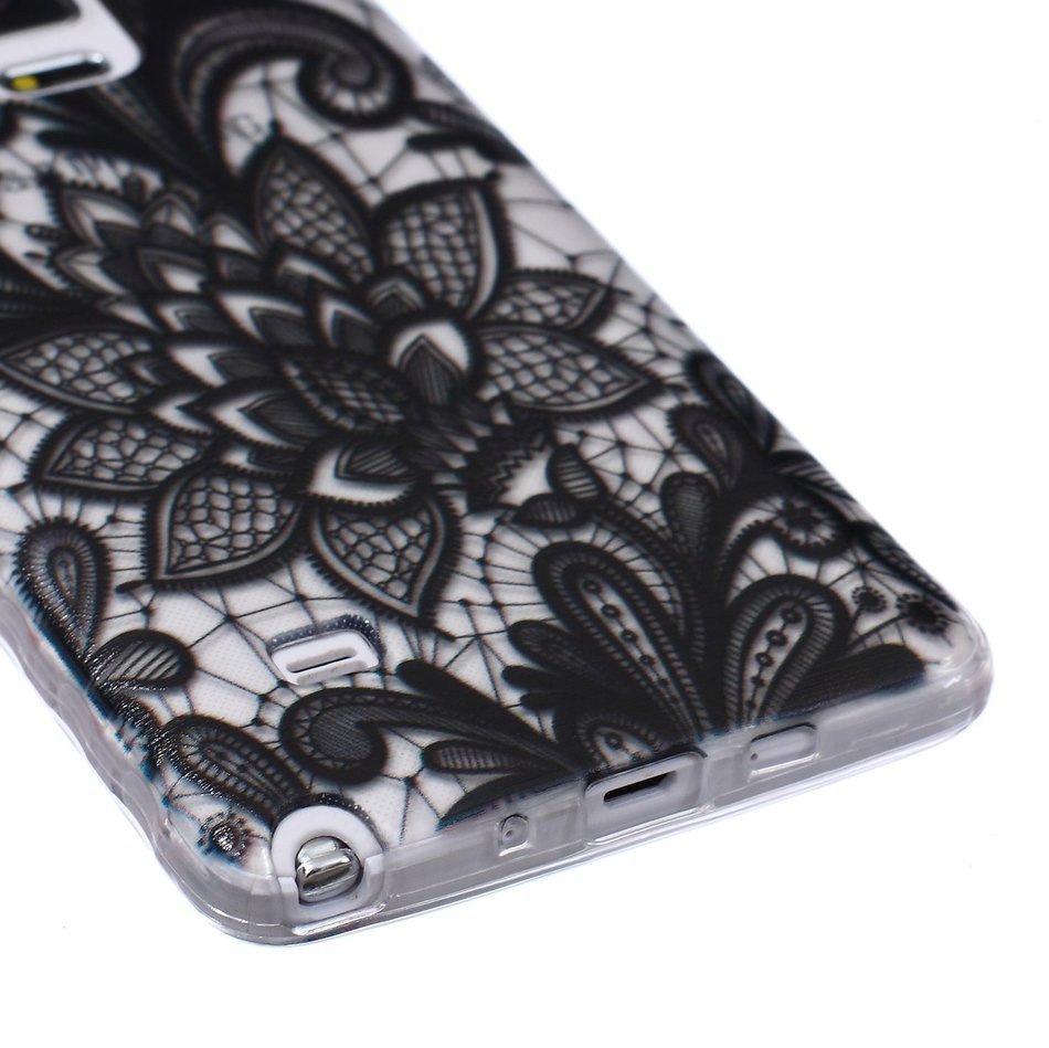 Note 4 Case, Firefish Durable Soft TPU Back Case [Soft-Flex] Drop Protection Scratch-Resistant Cover Skin Protective... N229