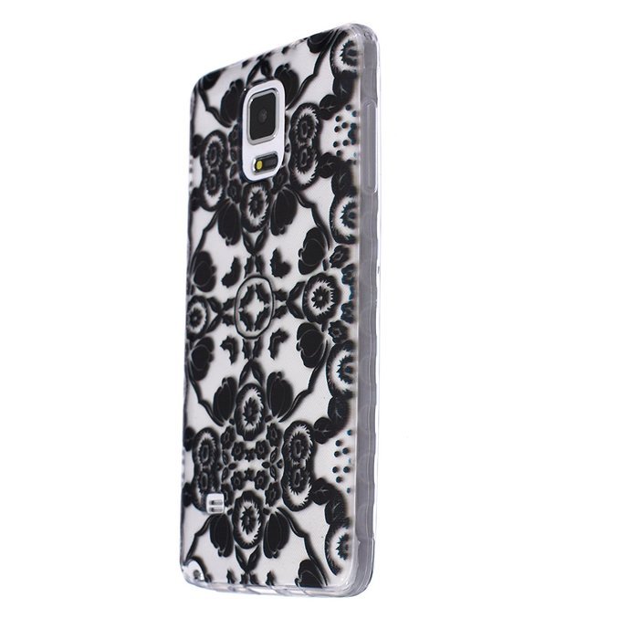 Note 4 Case, Firefish Durable Soft TPU Back Case [Soft-Flex] Drop Protection Scratch-Resistant Cover Skin Protective... N234