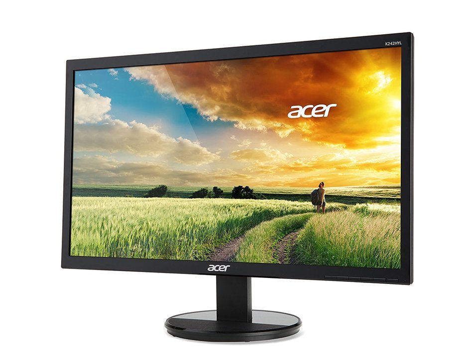 Acer K242HYL bid 23.8-inch IPS Full HD (1920 x 1080) Display (VGA, DVI & HDMI Ports)
