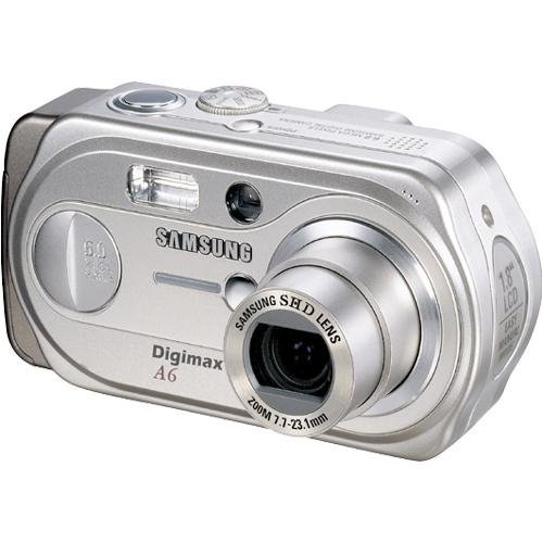 Samsung Digimax A6 6MP Digital Camera with 3x Optical Zoom