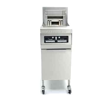 Frymaster RE17 16" RE Series Energy Star Commercial Electric Fryer with 17KW Input Deep Cold Zone Analog Controller...