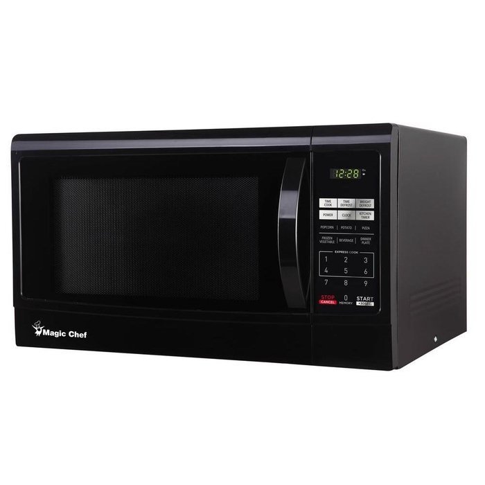 Magic Chef 1.6 cu. ft. Countertop Microwave in Classic Black N4