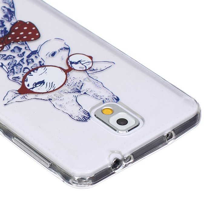 Note 4 Case, Firefish Durable Soft TPU Back Case [Soft-Flex] Drop Protection Scratch-Resistant Cover Skin Protective... N242