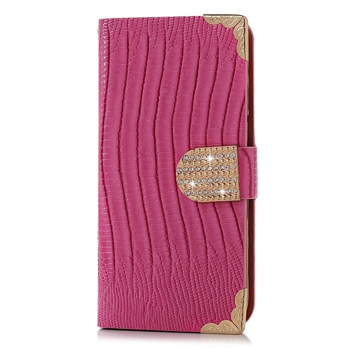 S7 Case,Samsung Galaxy S7 Case (Non-Edge) - Mavis's Diary Premium Wallet Flip Case Fashion Lizard PU Leather Bling... N25