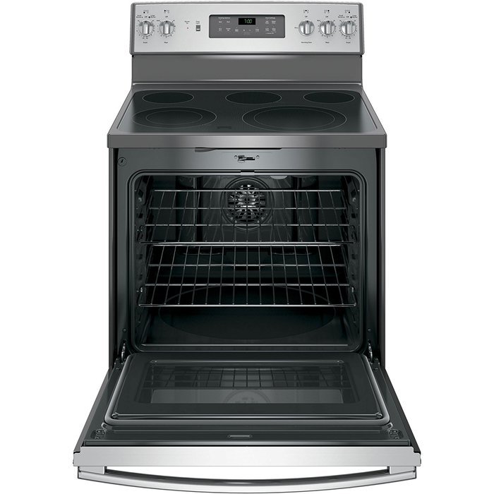 GE JB700SJSS 30" Stainless Steel Electric Smoothtop Range - Convection N2