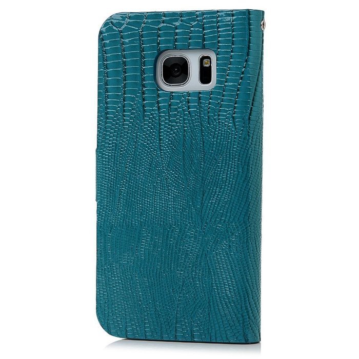 S7 Case,Samsung Galaxy S7 Case (Non-Edge) - Mavis's Diary Premium Wallet Flip Case Fashion Lizard PU Leather Bling... N27