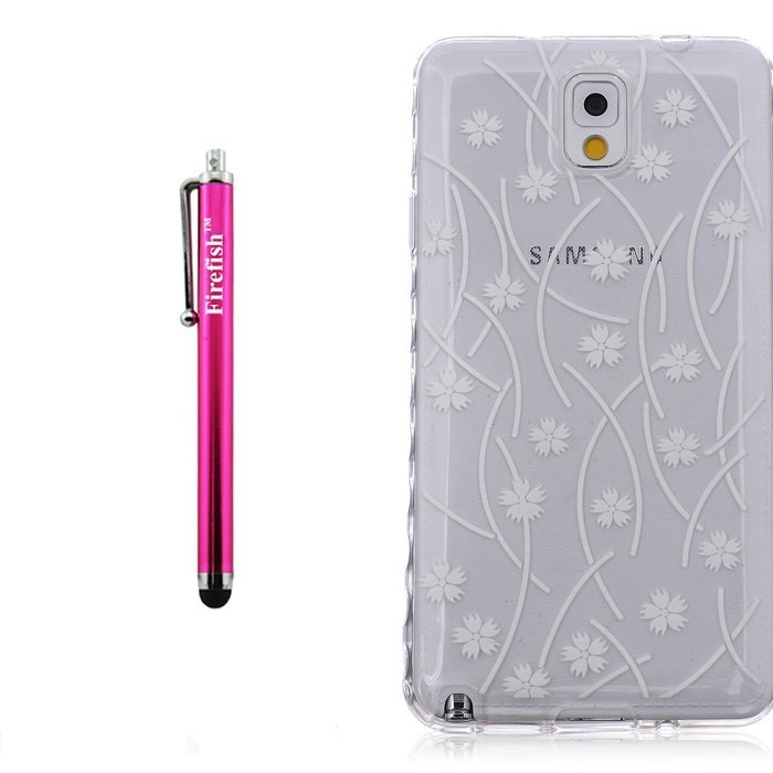 Note 4 Case, Firefish Durable Soft TPU Back Case [Soft-Flex] Drop Protection Scratch-Resistant Cover Skin Protective... N257