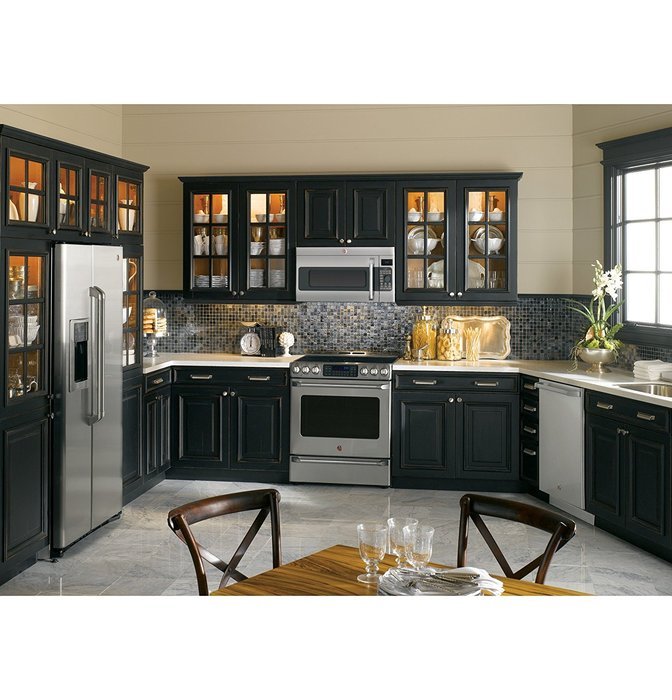 GE CS980STSS Cafe 30" Stainless Steel Electric Smoothtop Range - Convection N6