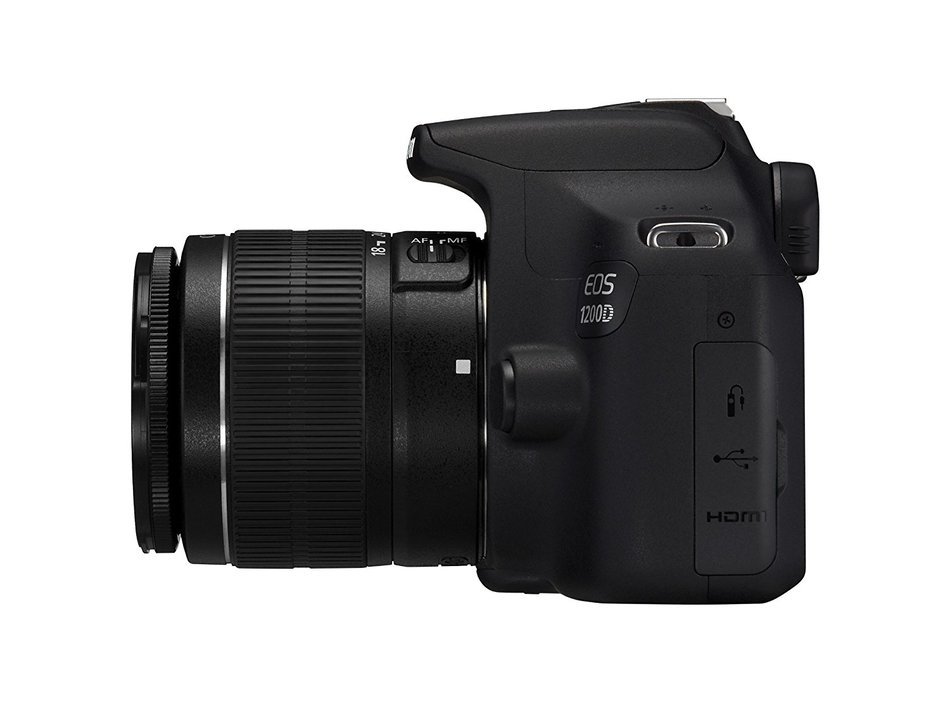 Canon EOS 1200D Digital SLR Camera with EF-S 18-55mm f/3.5-5.6 III Lens - International Version (No Warranty)