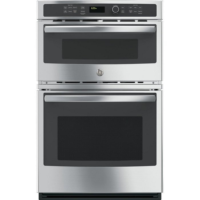 GE Profile PK7800SKSS 27" Built-in Combination Double Wall Oven/Microwave with 4.3 cu. ft. Oven Capacity, in Stainless...