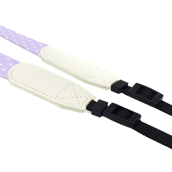 Mavota Purple Spot Camera Shoulder Neck Strap Camera Belt For Canon Nikon Olympus Panasonic Pentax Sony SLR/DSLR... N2