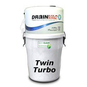 Drainvac Twin Turbo Central Vacuum