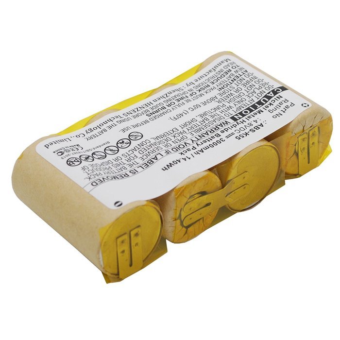 3x Exell EBVB-190 NiMH 4.8V 3000mAh Vacuum Battery Fits KARCHER BF9900, K50, K85 Vacuums. Replaces KARCHER ABS-K55... N2