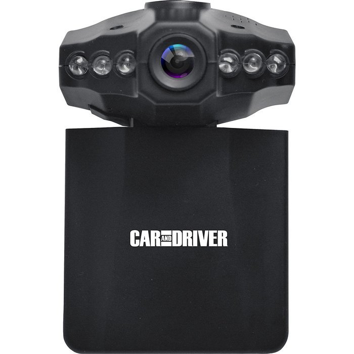 Car and Driver CDC-599 1080p HD Car Dashboard Video Recorder Camera with 32GB Card + Case + Kit