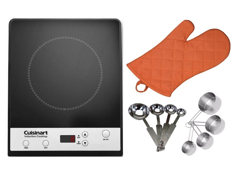 Cuisinart ICT-30 Induction Cooktop Kitchen Bundle N4