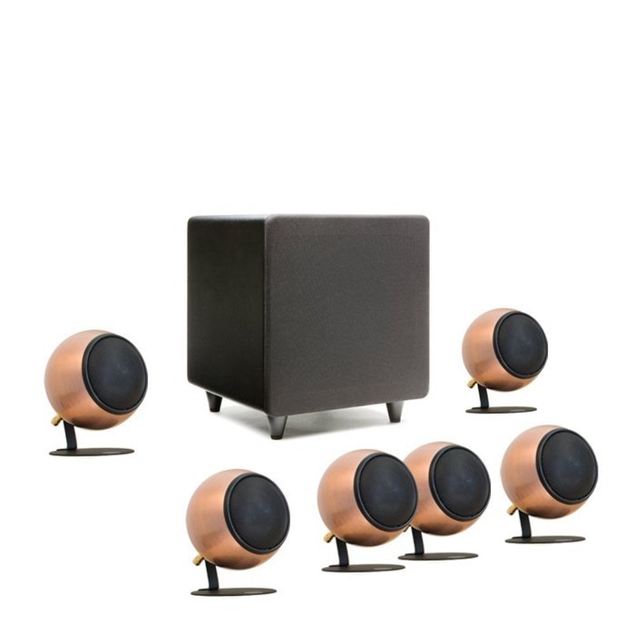 Orb Audio Mini 5.1 Plus - Hand Polished Steel N11