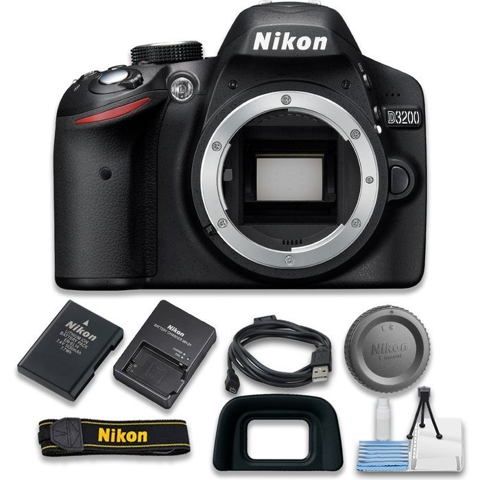 Nikon D3200 Digital SLR Camera (Body Only) - International Version