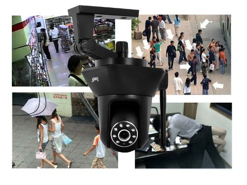 Plug And Play IP Security Camera "Easy-N" - Pan/Tilt, 0.3MP 1/4 Inch CMOS, Two Way Audio