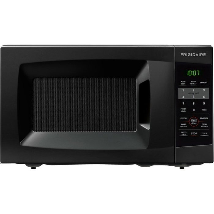 Frigidaire 0.7 Cu. Ft. 700W Countertop Microwave, Black