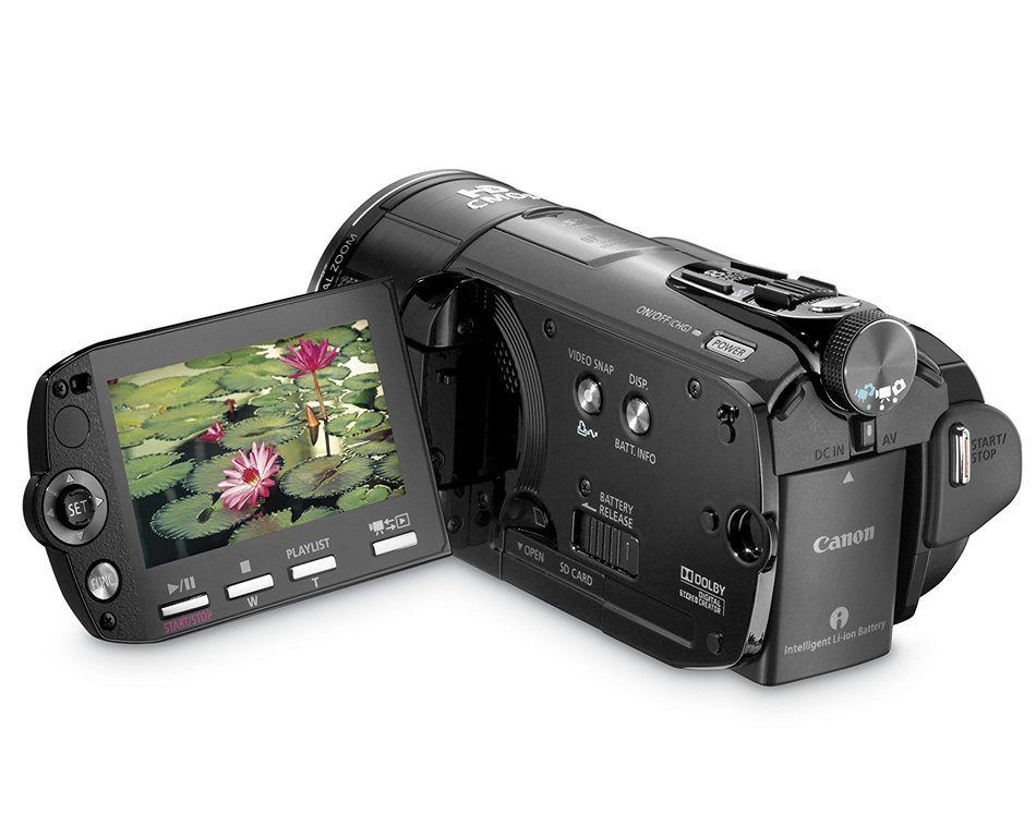 Canon VIXIA HFS100 HD Flash Memory Camcorder w/10x Optical Zoom - 2009 MODEL (Discontinued by Manufacturer)