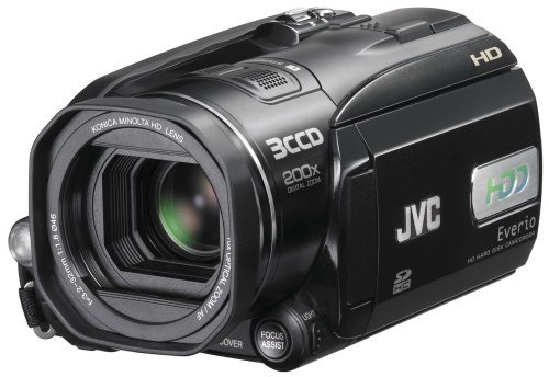 JVC Everio GZHD3 3CCD 60GB Hard Disk Drive High Definition Camcorder with 10x Optical Image Stabilized Zoom (Discontinued... N2