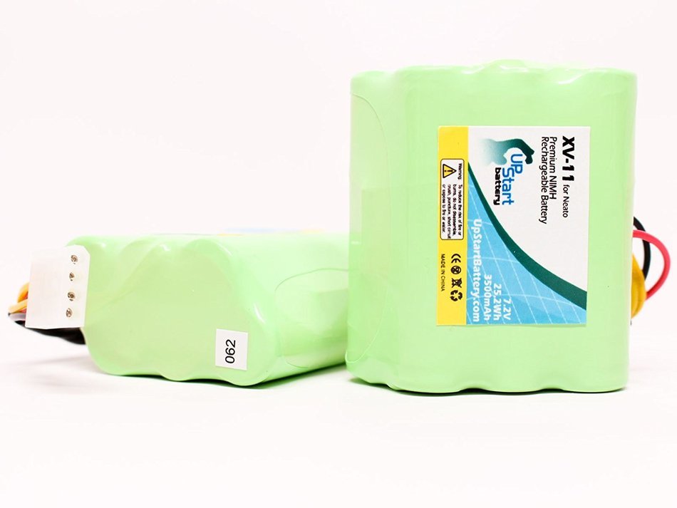 2-Pack Neato XV-12 Battery, Filter, Blades and Squeegee - Kit Includes 2 Neato Battery, 1 Filter, 6 Blades and... N2