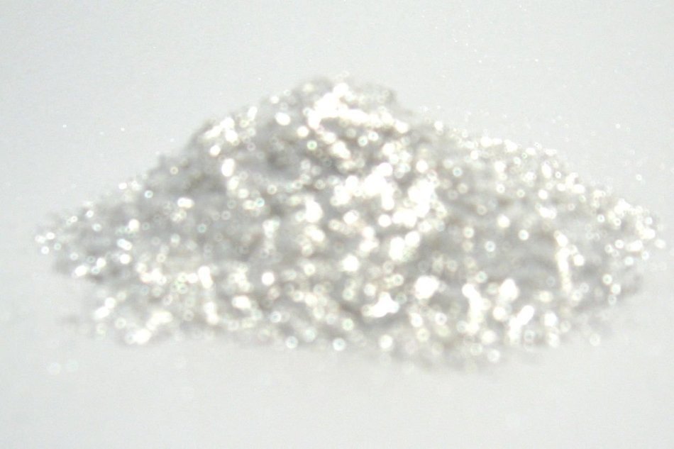 Crystal Flashing Pearl Mica 1oz, High Glitter Factor, Cosmetic Mica, Slice of the Moon N10