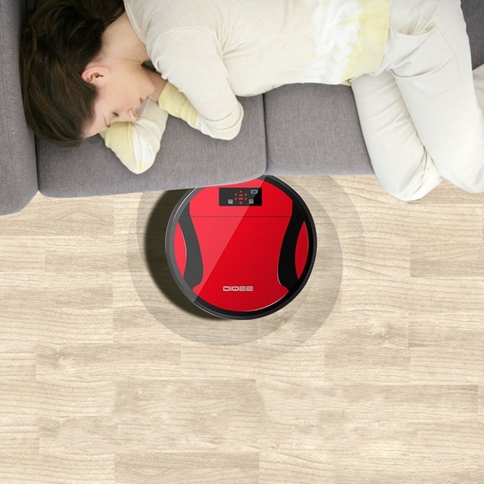 2 in 1 Smart Robot Vacuum Cleaner Cleaning Appliances 280ML Large Water Tank Wet Clean Self-Charge N15