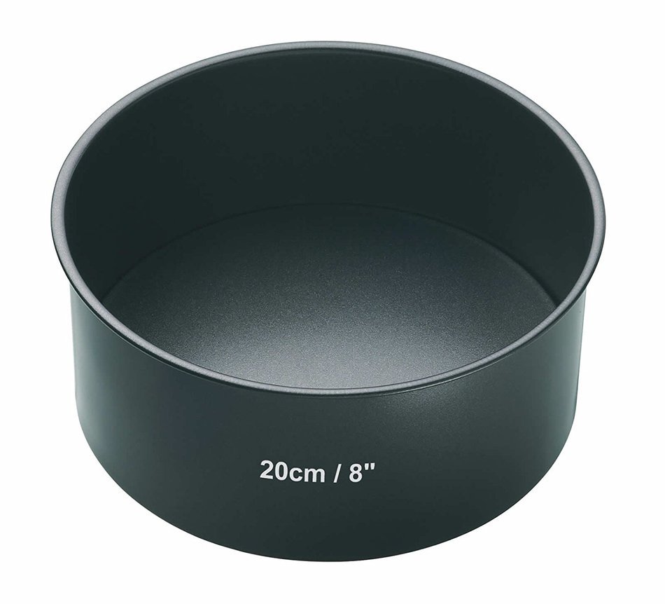 8" Round - Non Stick - Loose Based Cake Tin - Ideal for Christmas / Wedding Cakes