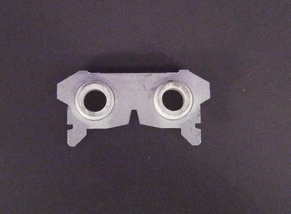 GE Dryer Part WE1M307 - Clip & Porcelain Ring - Brand New - Free Fast Shipping!GY#583-4 6-DFG261826 N2