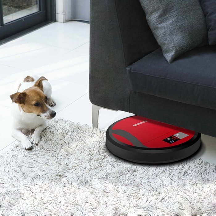 2 in 1 Smart Robot Vacuum Cleaner Cleaning Appliances 280ML Large Water Tank Wet Clean Self-Charge N18