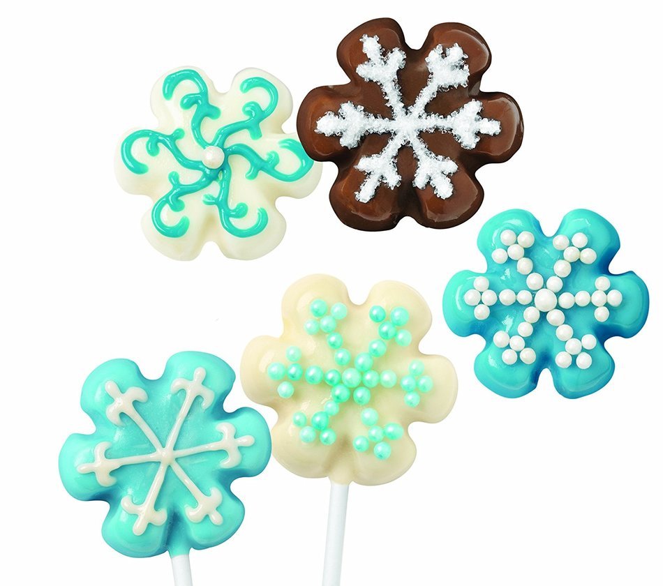 Wilton 12 Cavity Nonstick Snowflakes Cookie Pan (2 Pack) N6