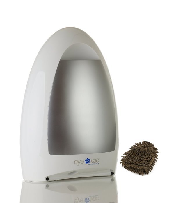 Eye-Vac Home Touchless Vacuum, EVH-W (Complete Set) w/ Bonus: Premium Microfiber Cleaner Bundle N2