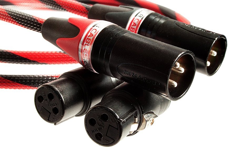 Better Cables Silver Serpent II Balanced XLR Audio Cable - 3 meter (9.84 feet) - Stereo Pair (2 cables) - High-End... N8
