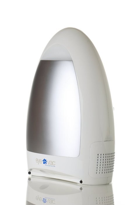 Eye-Vac Home Touchless Vacuum, EVH-W (Complete Set) w/ Bonus: Premium Microfiber Cleaner Bundle N3