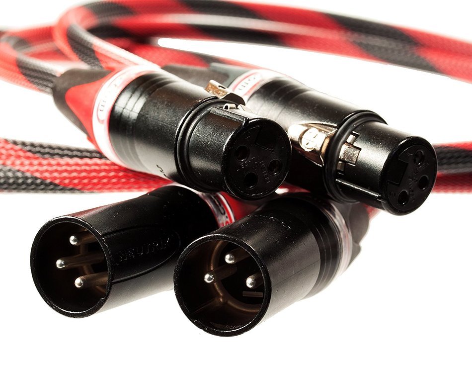 Better Cables Silver Serpent II Balanced XLR Audio Cable - 3 meter (9.84 feet) - Stereo Pair (2 cables) - High-End... N9