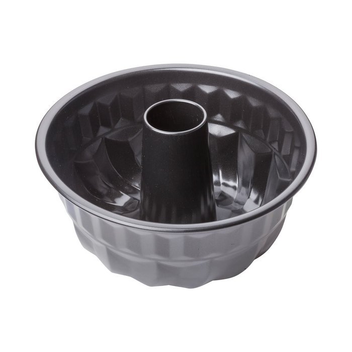 FortheChef's Deluxe Carbon Steel Professional Non-Stick Turk Head Mold, 8-1/2" x 4"