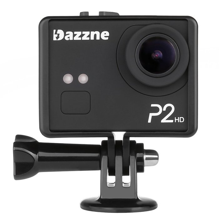 Dazzne P2 2 Inch 1080P LCD Screen Professional HD Sports Camera (Black)