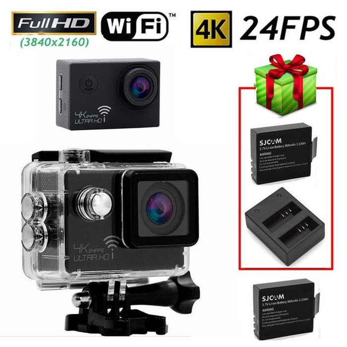 Hopezone Ultra 4K Camera Sport Action Wifi Camera NTK96660 Chipest Sony Sensor Full HD 1080P/60FPS 2.0"LCD Diving... N7