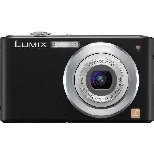 Panasonic Lumix DMC-FS4 Black 8.1MP Digital Camera
