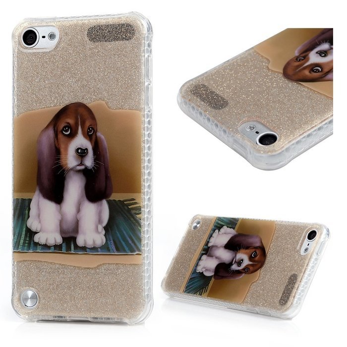 Badalink iPod Touch 5 Case Soft TPU Shockproof Easy Grip Rubber Bumper Frame + PC Back Shell with Color-fading... N44