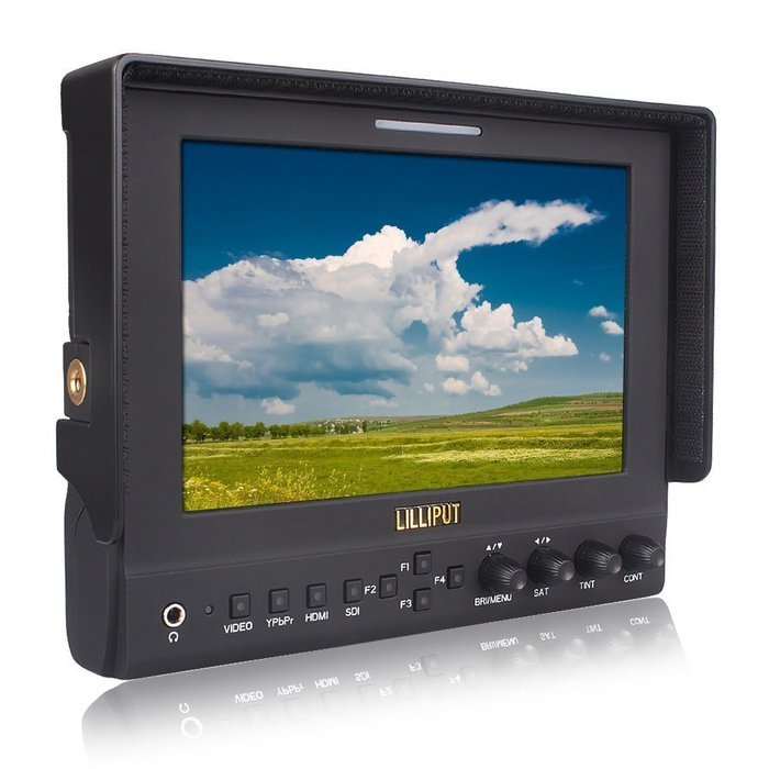 Lilliput 663 (HDMI input);7" Field Monitor for DSLR & Full HD Camcorder.IPS panel wide viewing angles