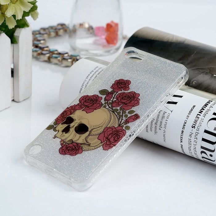 Badalink iPod Touch 5 Case Soft TPU Shockproof Easy Grip Rubber Bumper Frame + PC Back Shell with Color-fading... N47