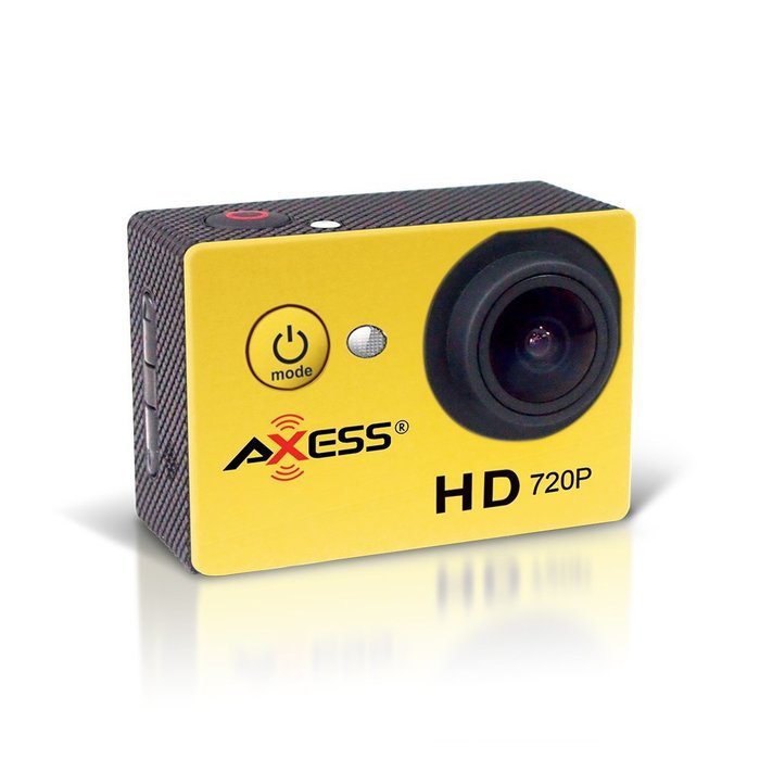 Axess&nbsp; CS3601-BK Sports Action Camera DVR Recorder 720P, Up to 5MP, 140 degree HD Wide-angle with Water Proof... N15