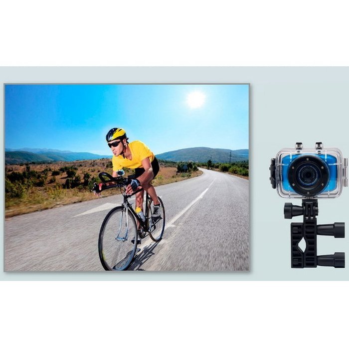 ProPto&reg; 720P Mini Sports Cam Waterproof Action Camera Sports DV Outdoor Camcorder With Touch Screen For Climbing...