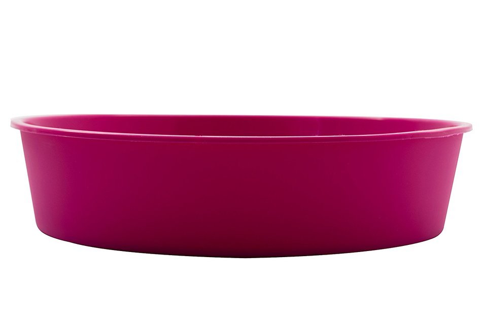 Marathon Housewares KW200014FU Premium Silicone Round Cake Pan, Fuschia N15