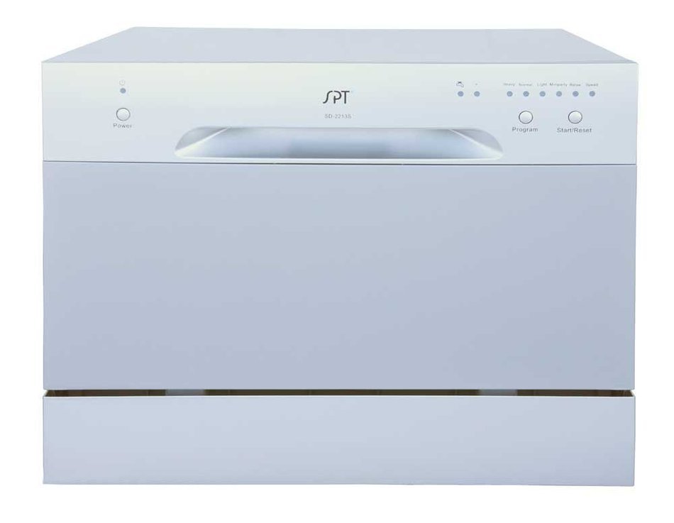 SPT SD-2213S Countertop Dishwasher, Silver N3