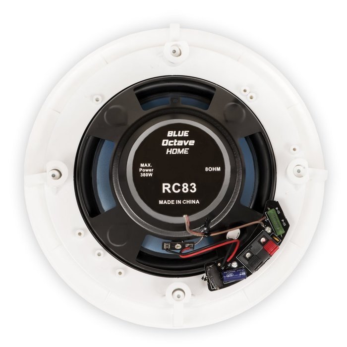 Blue Octave RC83 In Ceiling 8" Speakers 3 Way Home 2280 Watts New 3 Pair Pack RC83-3PR N6