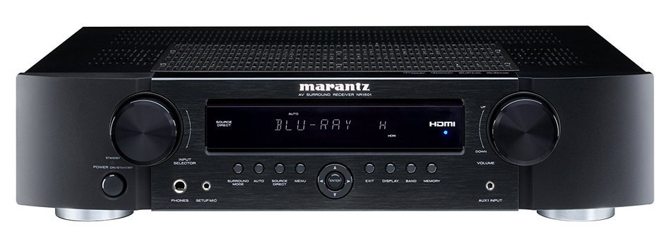 Marantz NR1501 Slim Line Home Theater Receiver (Discontinued by Manufacturer)